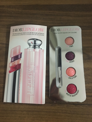 Dior lip glow deneme boy set