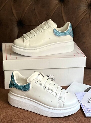 Alexander McQueen Mcqueen taşlı spor ayakkabı