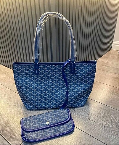  Beden Goyard büyük boy mavi renk