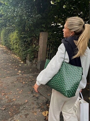 Goyard büyük boy yeşil