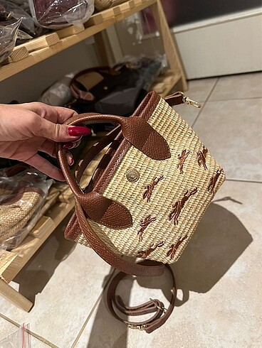 Longchamp hasır çanta