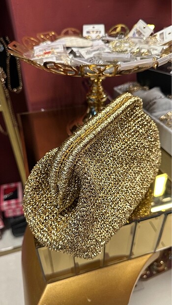 Zara Gold çanta