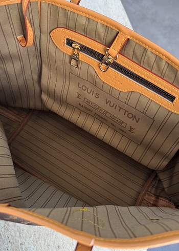 Louis Vuitton Kahverengi Deri Parisian Bohem Çanta