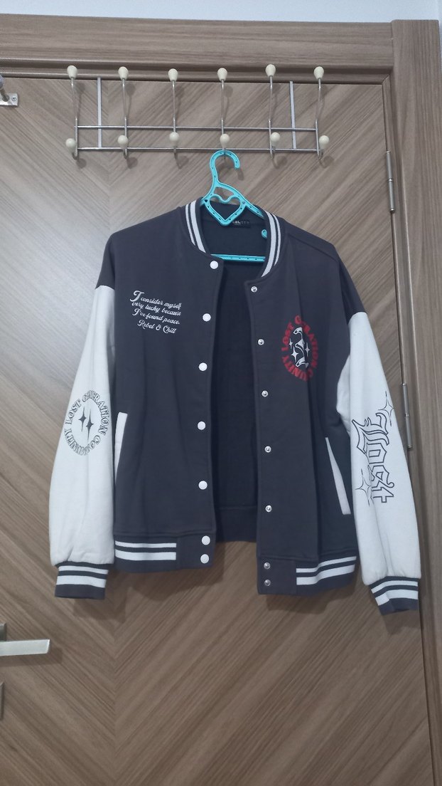 Gri Baskılı Erkek Spor Ceket - Görsel 2