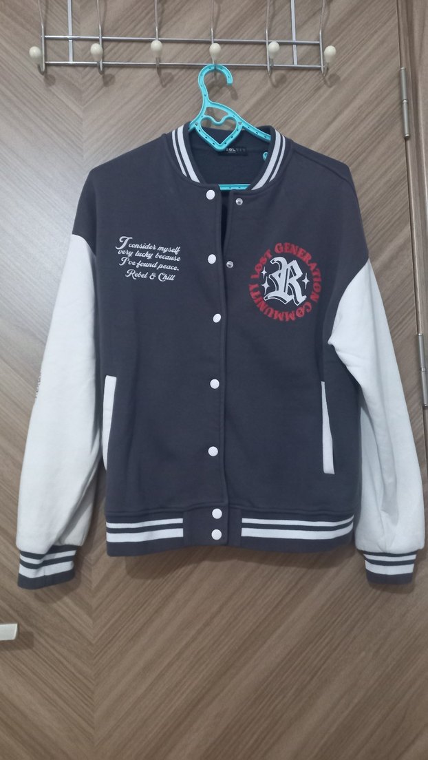 Gri Baskılı Erkek Spor Ceket - Görsel 3