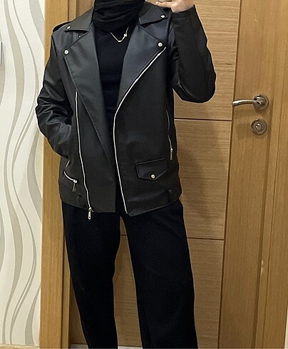 Zara Zara Muadil Deri Ceket