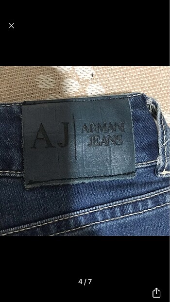 26 Beden mavi Renk Armani kot