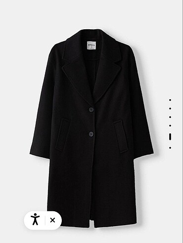 Bershka ince kaban