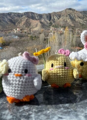 Diğer minik amigurumi anahtarlik