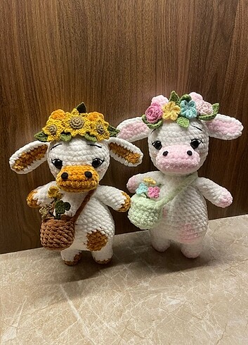 Diğer Amigurumi İnek