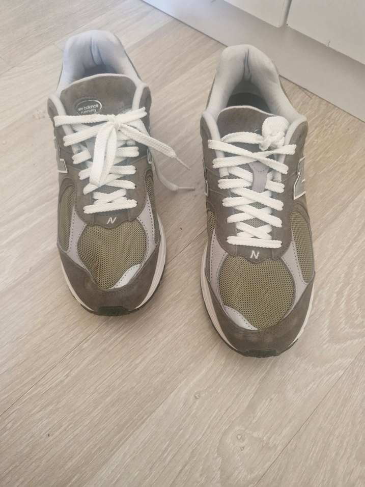 New Balance Gri Spor Ayakkabı haki yesil - Görsel 2