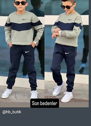 Erkek çocuk esotman takimi
