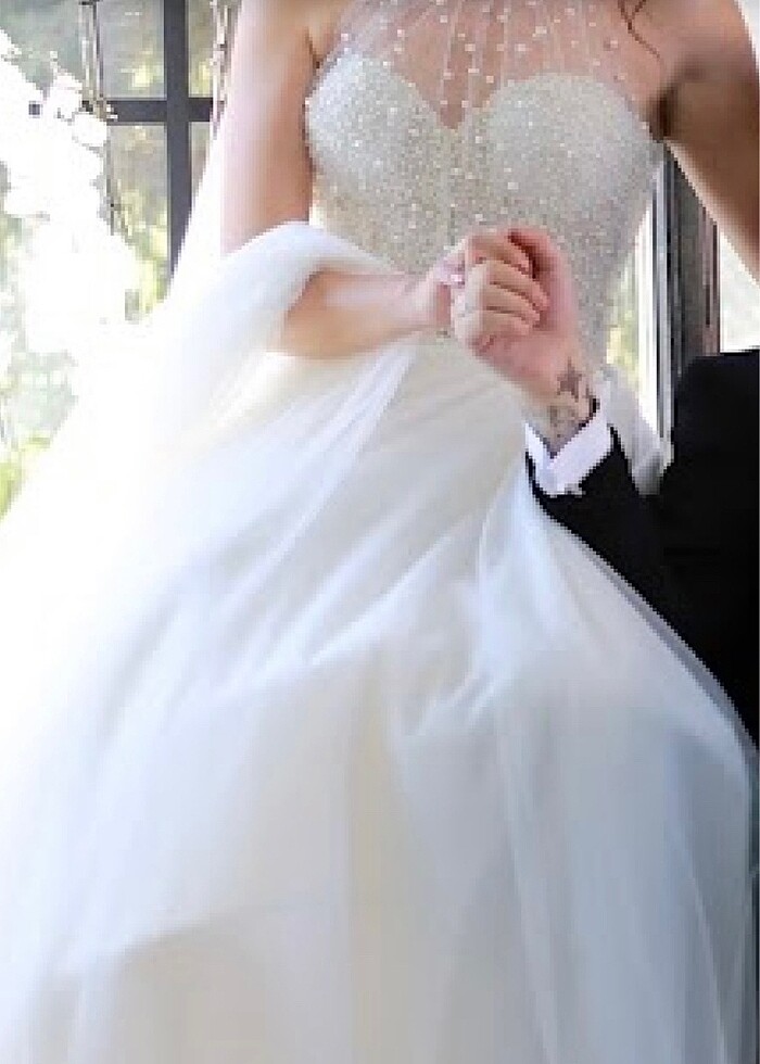 İncili gelinlik - Görsel 2