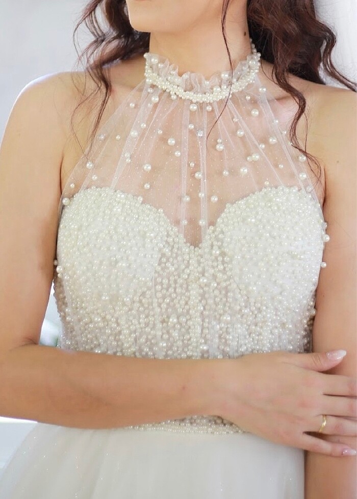 İncili gelinlik - Görsel 3