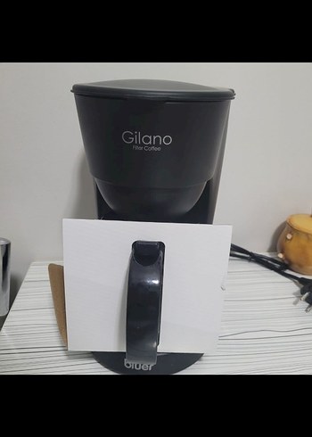 Gilano Siyah filtre kahve makinesi