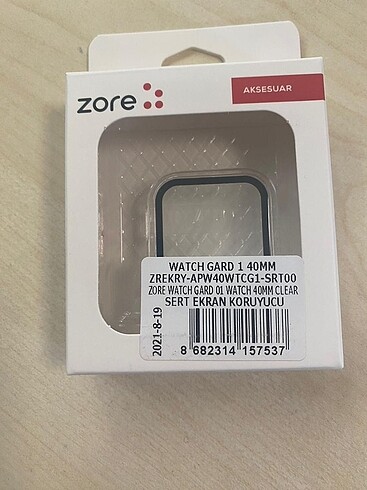  Beden Apple watch 40 mm ekran koruyucu