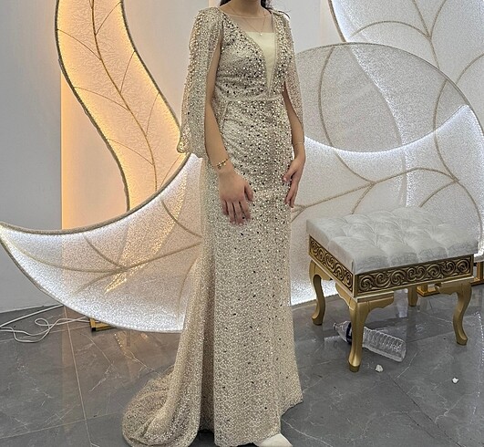 Taşlı abiye