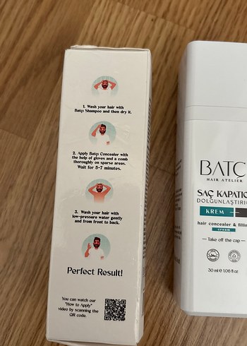 Batci Saç Kapatıcı Dolgunlaştırıcı Krem 30 ml - Görsel 2