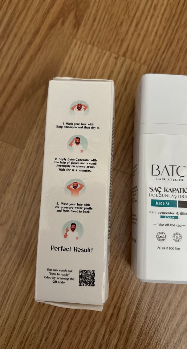 Batci Saç Kapatıcı Dolgunlaştırıcı Krem 30 ml - Görsel 2