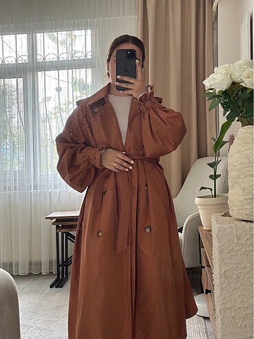 Diğer Oversize trenç