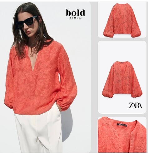 Zara çok şık bluz