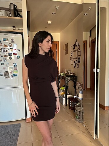 xs Beden Zara şık elbise