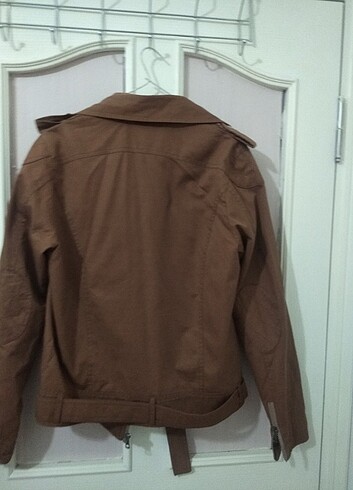 m Beden camel Renk Biker ceket 