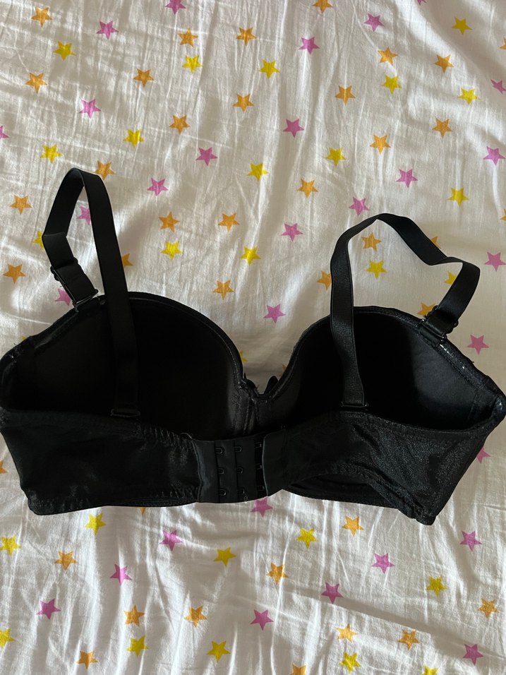 Suwen linda siyah straplez desteksiz sütyen - Görsel 5