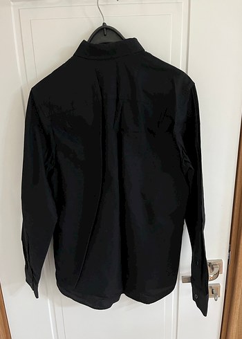 LC waikiki erkek siyah uzun kollu gömlek - Görsel 3