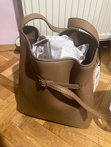 Beden Mango Tokalı Bucket Çanta