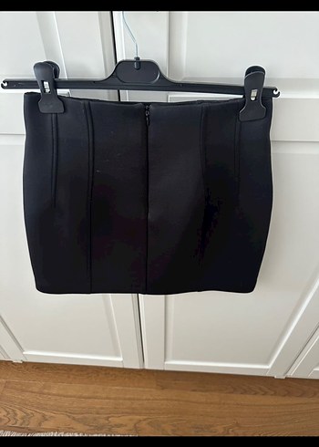 Siyah Mini Dar Kesim Etek - Görsel 4