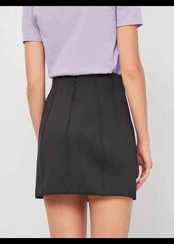 Siyah Mini Dar Kesim Etek - Görsel 2