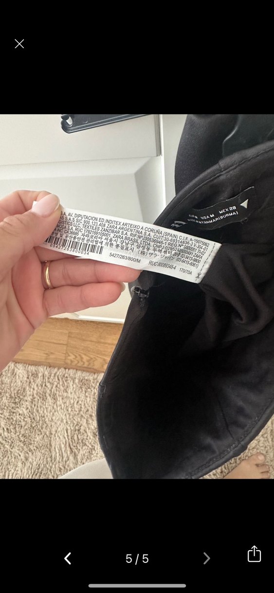 Siyah Mini Dar Kesim Etek - Görsel 5