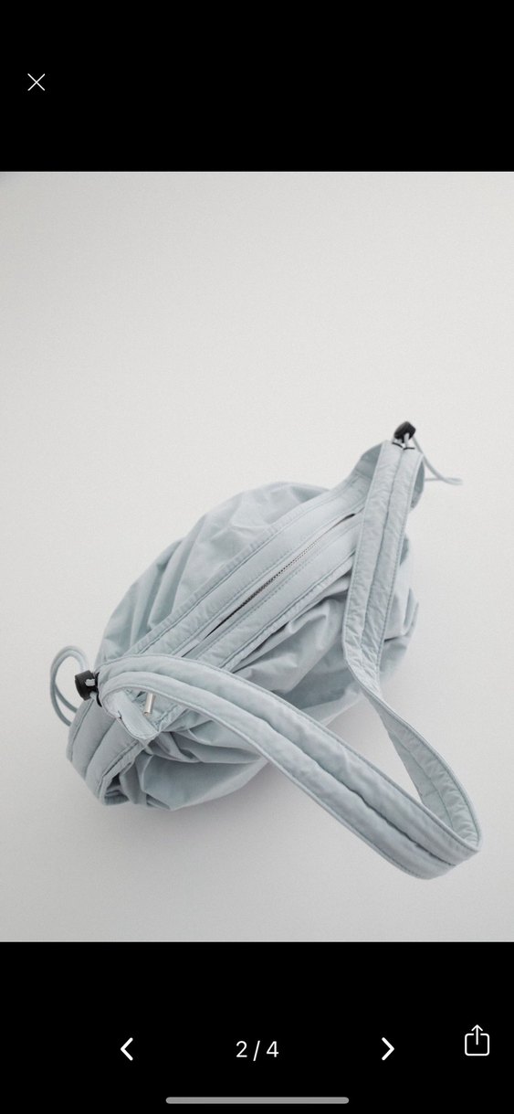 Mavi Pileli Kadın Çanta - Görsel 2