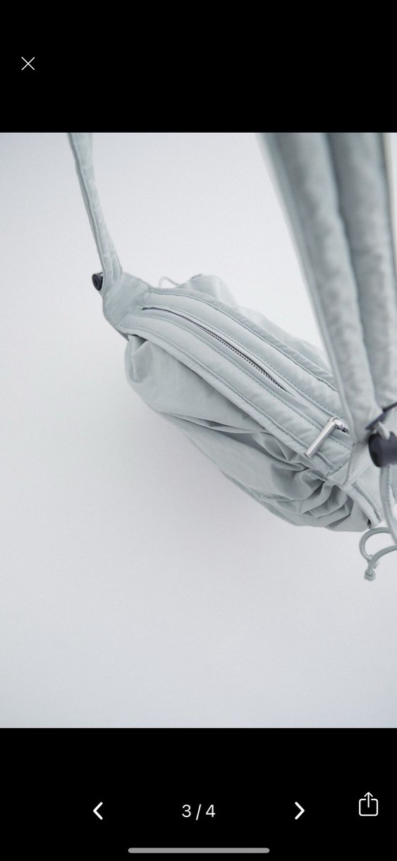 Mavi Pileli Kadın Çanta - Görsel 3