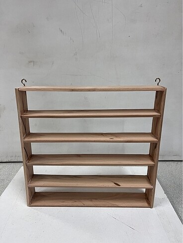 Kayın ahşap stant hard wills standı verniksiz - Görsel 5