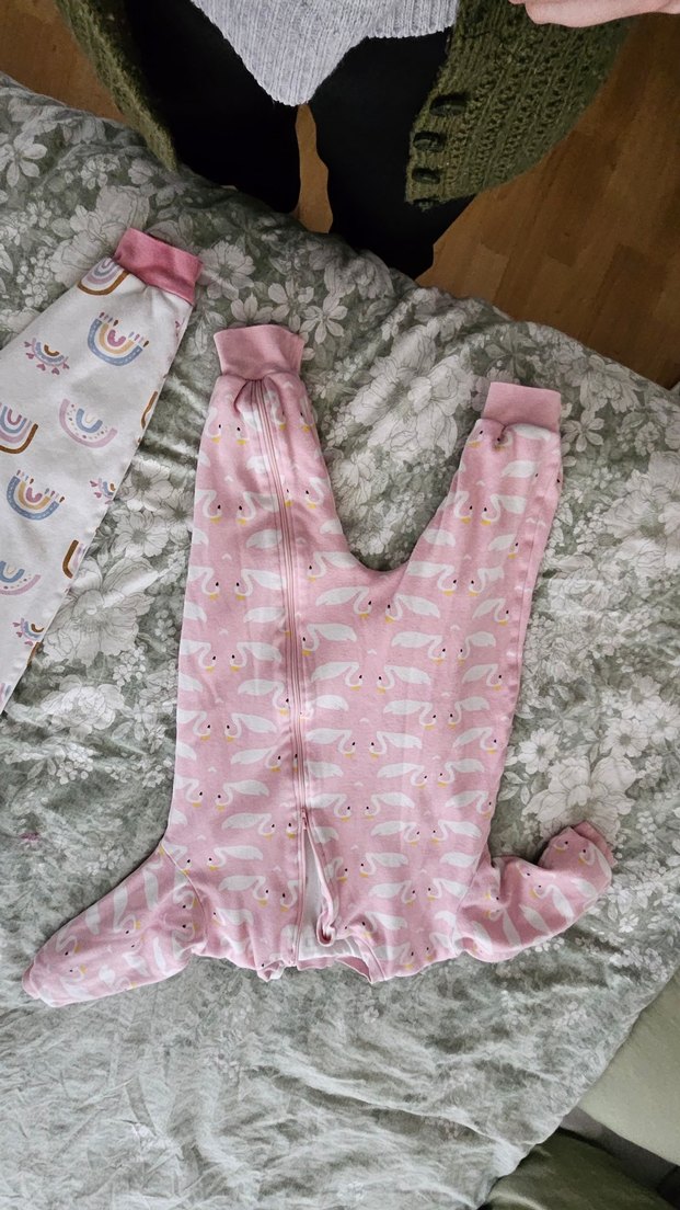 Pastel Baskılı Bebek Polar Uyku Tulumu - Görsel 5