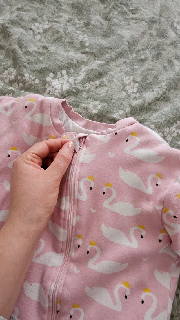 Pastel Baskılı Bebek Polar Uyku Tulumu - Görsel 3