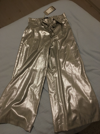 Zara parlak pantolon