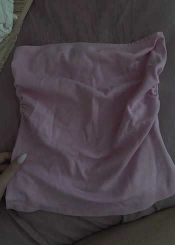 Pembe bershka bluz