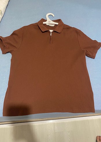 LC Waikiki LCW Erkek Kiremit Rengi Polo Yaka Tişört
