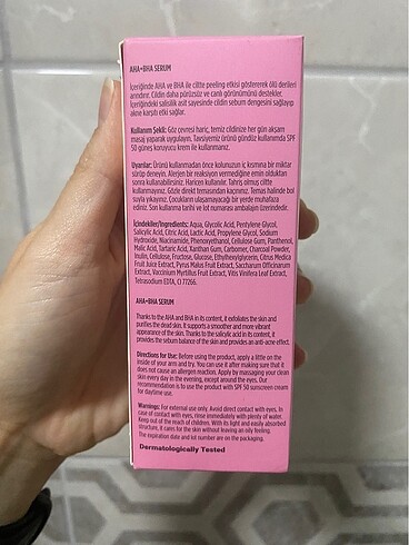Your beauty Aha/Bha serum peeling - Görsel 4