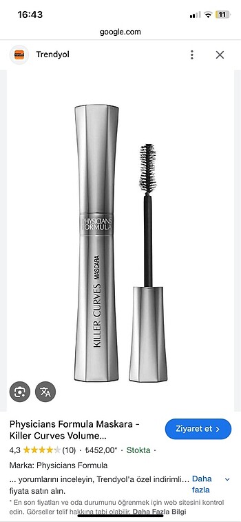 Physicians Formula Killer Curves Volume