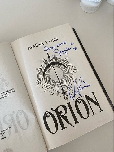  İmzalı Almina Taner - Orion