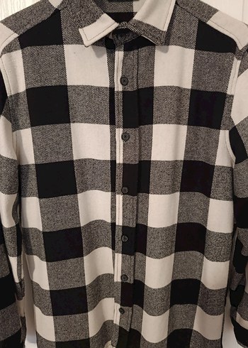 Siyah Ekose Desenli Oduncu Gömlek Erkek Çocuk - Görsel 3