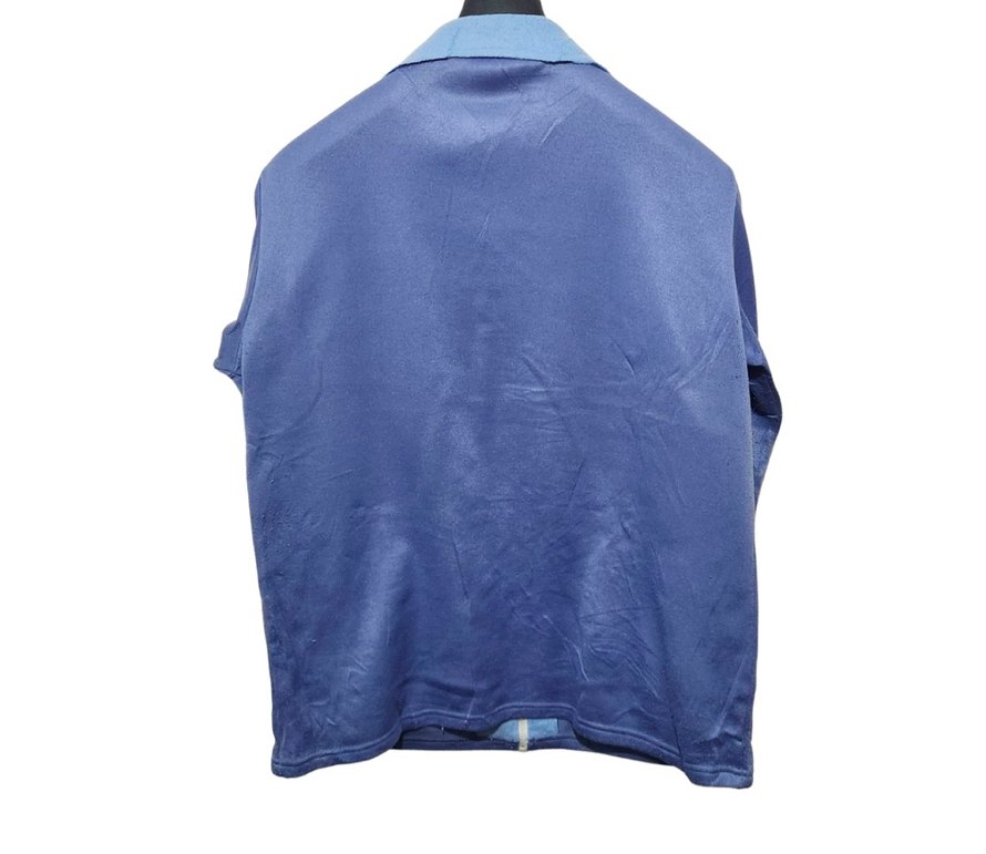 Erkek Mavi Fermuarlı Sweatshirt - Görsel 2