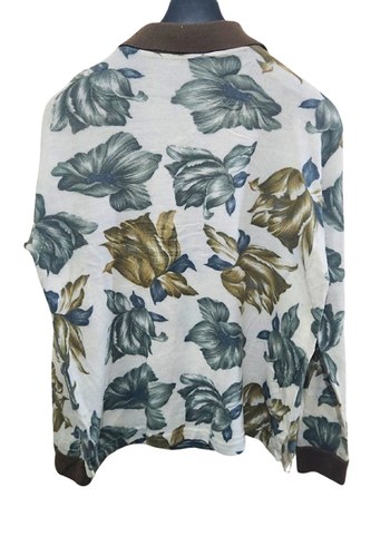 Çiçek Desenli Uzun Kollu Kadın Bluz - Görsel 2