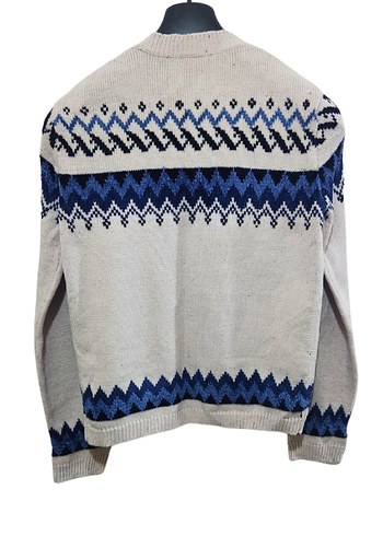 Bohem Tarz Kadın Düğmeli Triko Hırka - Görsel 2