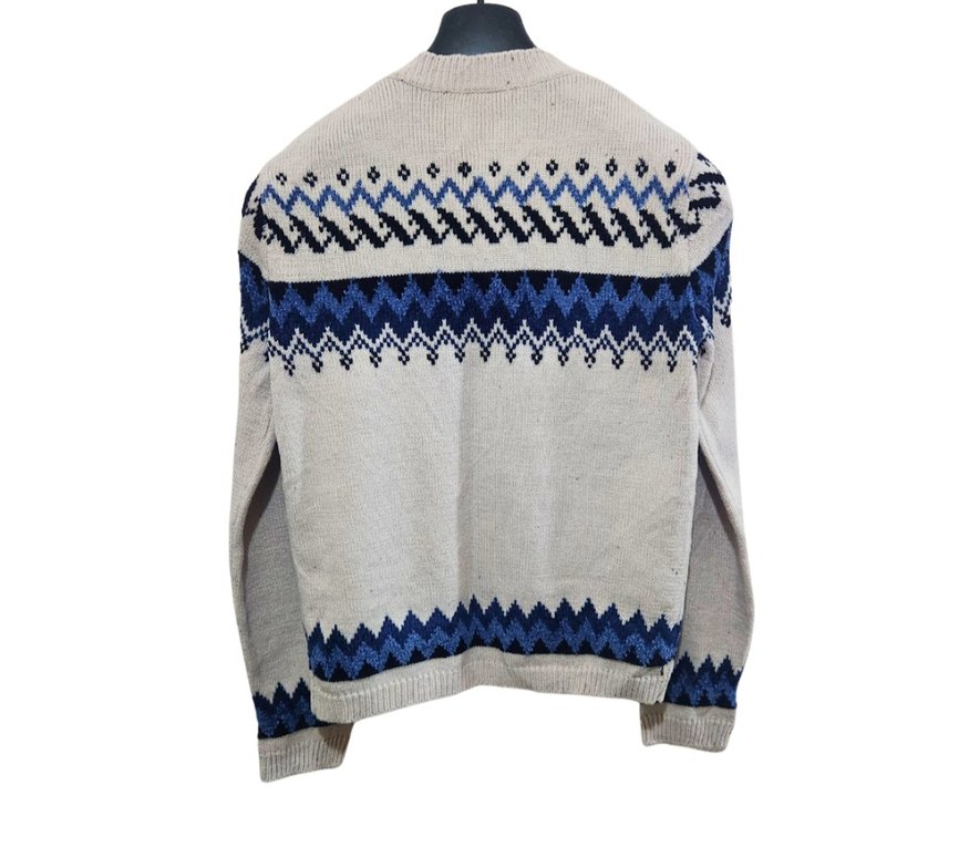 Bohem Tarz Kadın Düğmeli Triko Hırka - Görsel 2