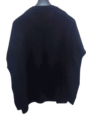 Erkek Gevşek Kesim Örgü Kazak - Görsel 2